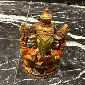 Colorful Elephant Figurine